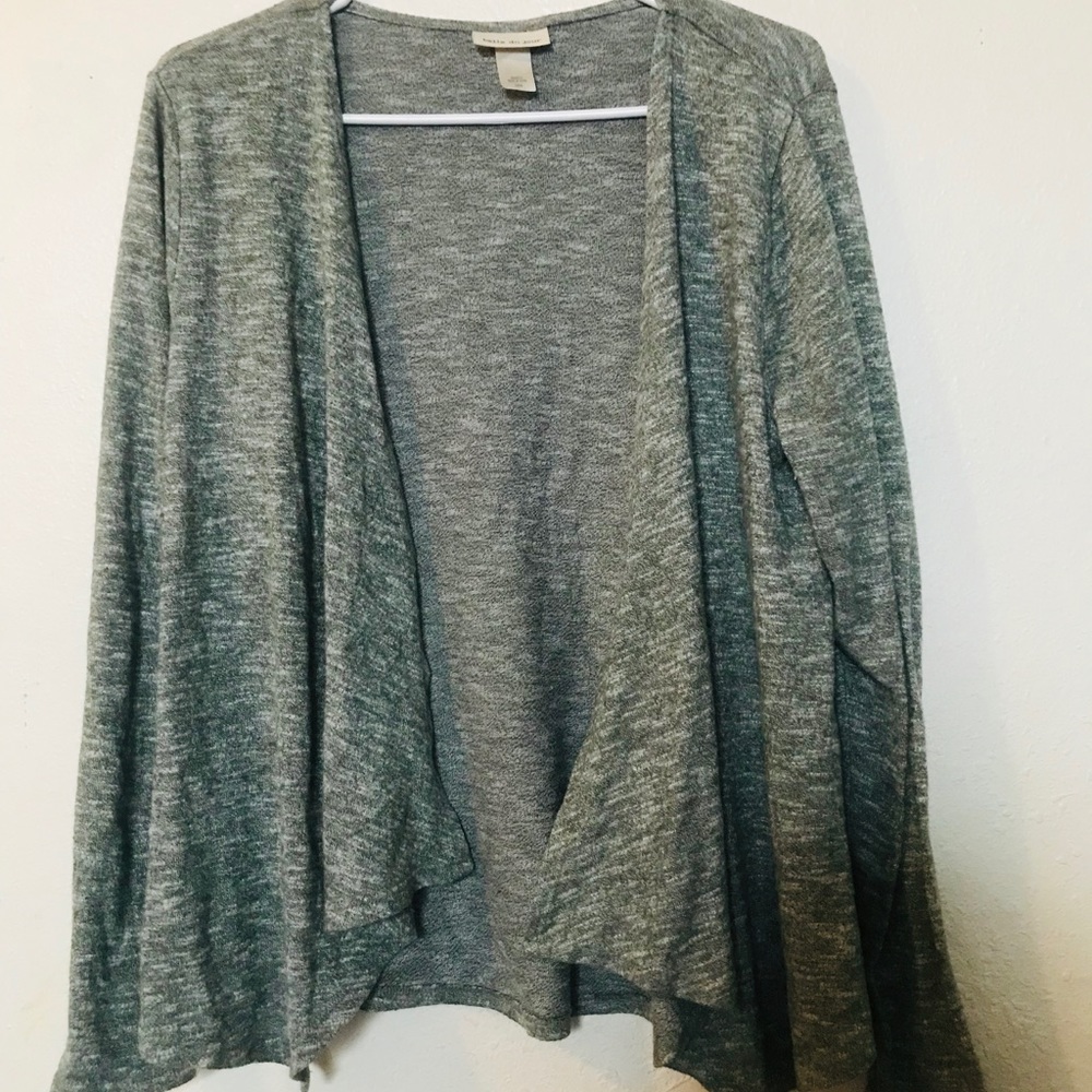 Belle du jour , green , thin cardigan